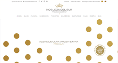 Desktop Screenshot of noblezadelsur.com